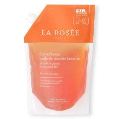 Huile de Douche Lavante 800ml Ecorecharge A l'huile de Graines de Tournesol Bio LA ROSÉE