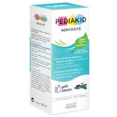 Nervosite Sirop Gout Cassis 125 ml Pediakid