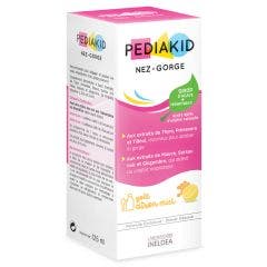 Nez-gorge Sirop Gout Miel Citron 125 ml Pediakid