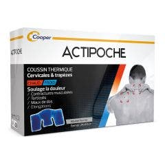 Chaud Froid Coussin Thermique Cervicales Et Trapezes 22x40cm Actipoche