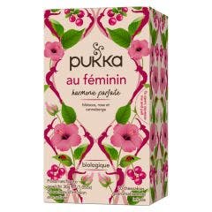 Infusion au féminin 20 sachets Pukka