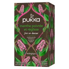 Infusion Bio Menthe Poivrée et Réglisse 20 sachets Pukka