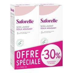 Soin Lavant Doux Peaux Sensibles 2x500ml Saforelle