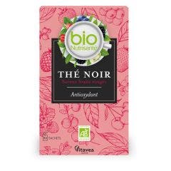 Thé noir saveur fruits rouges 20 sachets BioNutrisanté Vitavea Santé