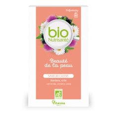 Infusion Beauté de la peau saveur Cassis 20 sachets BioNutrisanté Vitavea Santé