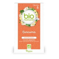 Infusion Curcuma 20 sachets BioNutrisanté Vitavea Santé