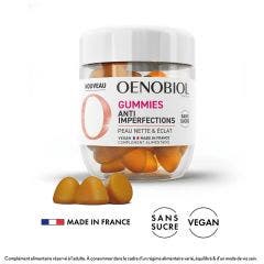 Anti-Imperfections 60 Gummies Peau Nette et Eclat Oenobiol