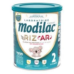 Lait 2eme age RIZ AR 2 Expert 800g De 6 a 12 mois Modilac