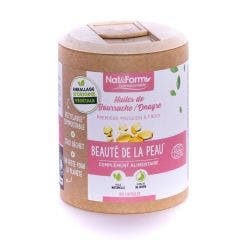Huile de bourrache et onagre Bio 120 capsules Beauté de la peau Nat&Form