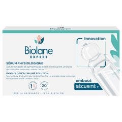 Sérum Physiologique Solution nasale stérile 20 unidoses de 5ml Expert Biolane