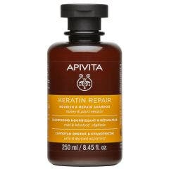 Shampoing Nourrissant & Réparateur 250ml Keratin Repair Apivita