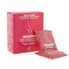 Galets De Bain Effervescents Revitalisants Pieds Et Chevilles Fatigues 6 Galets 20g Akileine Asepta