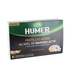 Pastilles gorge au miel de manuka actif 6ans+ x16 pastilles Urgo
