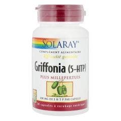 SOLARAY GRIFFONIA 5HT-P + MILLEPERTUIS 50MG BTE 30 CAPSULES