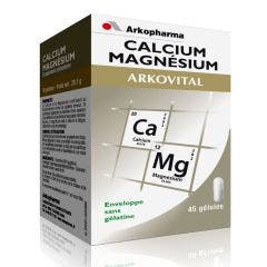 Calcium Magnesium 45 Capsules Arkovital Arkopharma