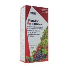 Floradix Fer + Plantes 500 ml Salus