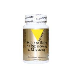 Huile De Son De Riz Q10 1000mg 30 Comprimés 1000mg Vit'All+