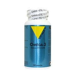 Omega 3 1000mg 120 Capsules Vit'All+