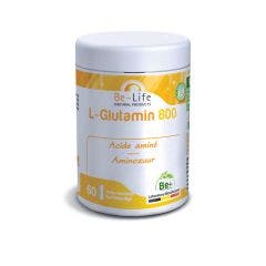 L-glutamin 800 Acide Amine 60 Gelules Be-Life