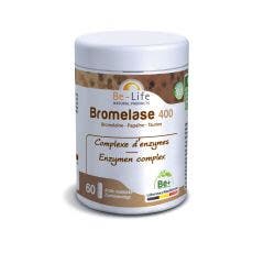 Bromelase 400 60 Gelules Be-Life