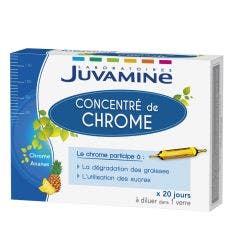 Concentre De Chrome 20 Ampoules Juvamine