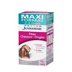 Peaux Cheveux Ongles Maxi Format 90 Gelules Juvamine