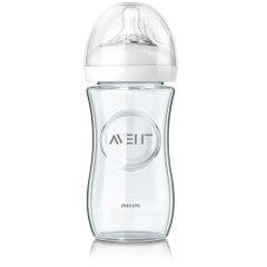 Biberon En Verre 240ml Natural 2.0 Dès 1 Mois et + Avent