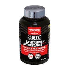 33 Vitamins & Antioxydants 90 Gelules Stc Nutrition