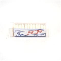 Finger Bob Pansements Tubulaires Doigt Blanc X6 Idim