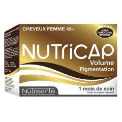 Nutricap Volume Pigmentation Cheveux Femme 45+ 56 Capsules Nutrisante