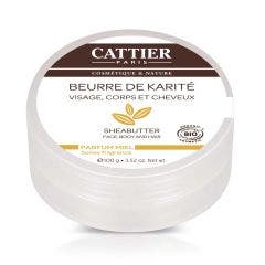 Au Miel Bio 100g Beurre De Karite Cattier