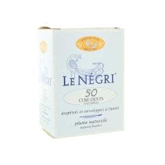 Cure-dents En Plume Naturelle Emballes Individuellement X50 Le Negri
