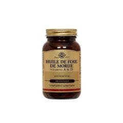 Huile De Foie De Morue Norvegien 250 Gelules Solgar