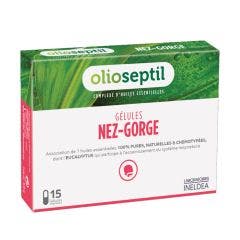 Nez Gorge 15 Gelules Vegetales Ineldea