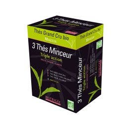 3 Thes Minceur Bio 30 Sachets Nutrigée