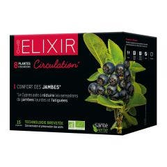 Bio Elixir Circulation 15 Ampoules Sante Verte
