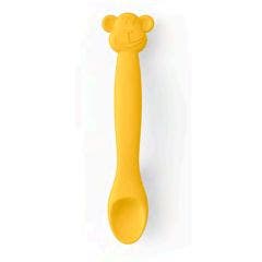 Cuillère Enfant en silicone Singe x1 Dès 4 mois Suavinex