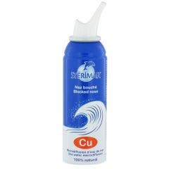 Spray Nez Bouche Hypertonique enrichie en cuivre 100ml Enfants et adultes Sterimar