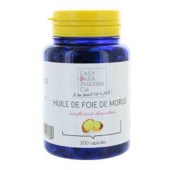 Huile De Foie De Morue 200 Capsules Easyparapharmacie