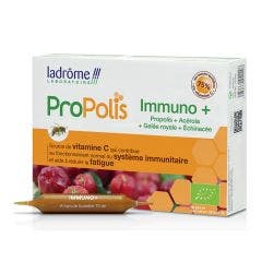 Immuno+ Bio 20 ampoules de 10ml Propolis Ladrôme