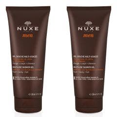 Gel Douche Corps Et Cheveux 2x200ml Men Nuxe
