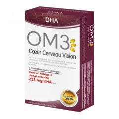 DHA COEUR CERVEAU VISION 60 capsules OM3