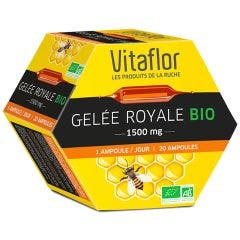 Gelee Royale Bio 20 Ampoules 1500 mg Vitaflor