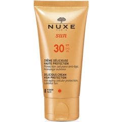 Creme Delicieuse Visage Haute Protection Spf30 50ml Sun Nuxe