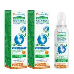 DUO Spray Hygiène nasale Hydratant 2 X 100 ml Respiratoire Puressentiel