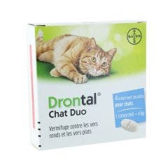 Chat Duo 4 Comprimes Drontal