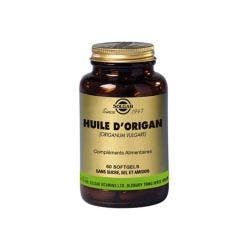 Huile D'origan 60 Capsules Solgar