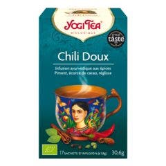 Chili Doux Infusion Ayurvédique Bio 17 Sachets Yogi Tea
