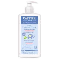 Gel Lavant Doux Hypoallergenique Corps Et Cheveux Bio 500 ml Bebe Cattier