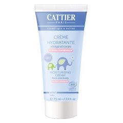 Creme Hydratante Hypoallergenique Visage Et Corps Bio 75ml Bebe Cattier